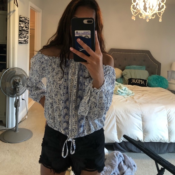 Hollister Tops - off the shoulder top